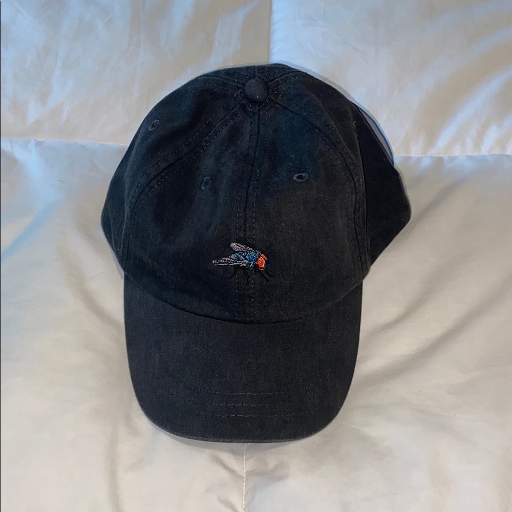 Adams Cool-Crown Adjustable Pigment Dyed Cap with Custom Embroidered Fly Design